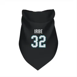 San Jose Sharks Arturs Irbe Black Pet Bandana for Dog & Cat