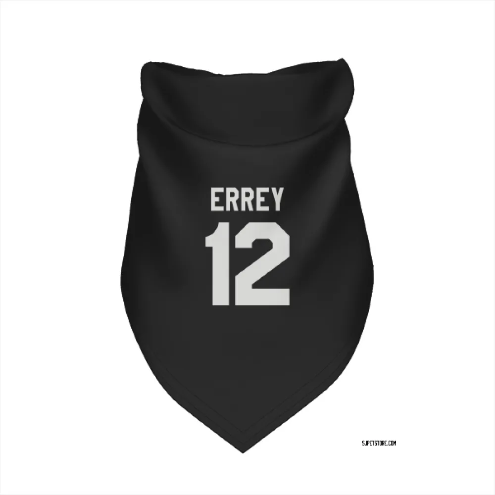 San Jose Sharks Bob Errey Black White Pet Bandana for Dog & Cat
