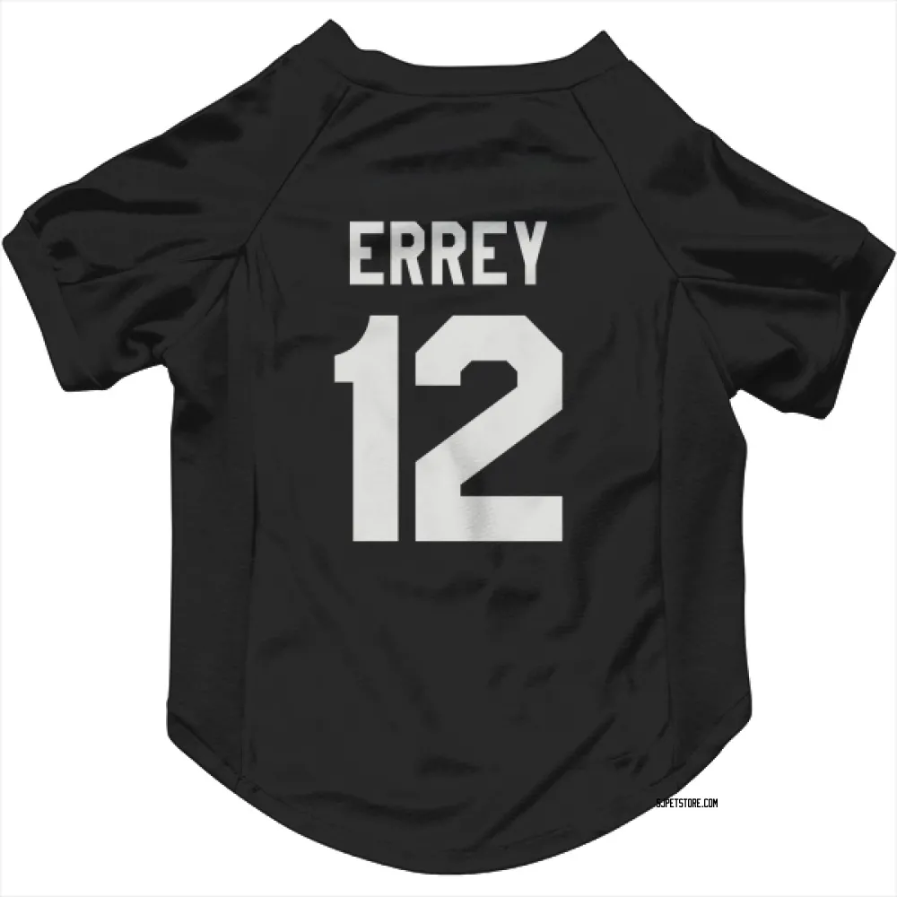 San Jose Sharks Bob Errey Black White Pet Jersey for Dog & Cat