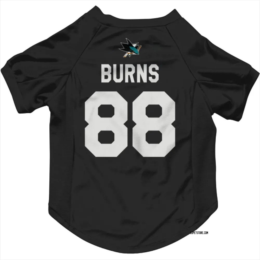 black brent burns jersey