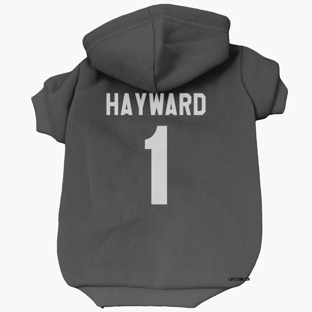 San Jose Sharks Brian Hayward Black White Pet Hoodie for Dog & Cat