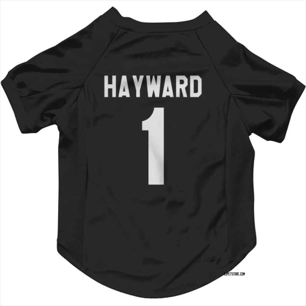 San Jose Sharks Brian Hayward Black White Pet Jersey for Dog & Cat