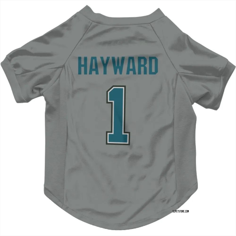 San Jose Sharks Brian Hayward Gray Pet Jersey for Dog & Cat