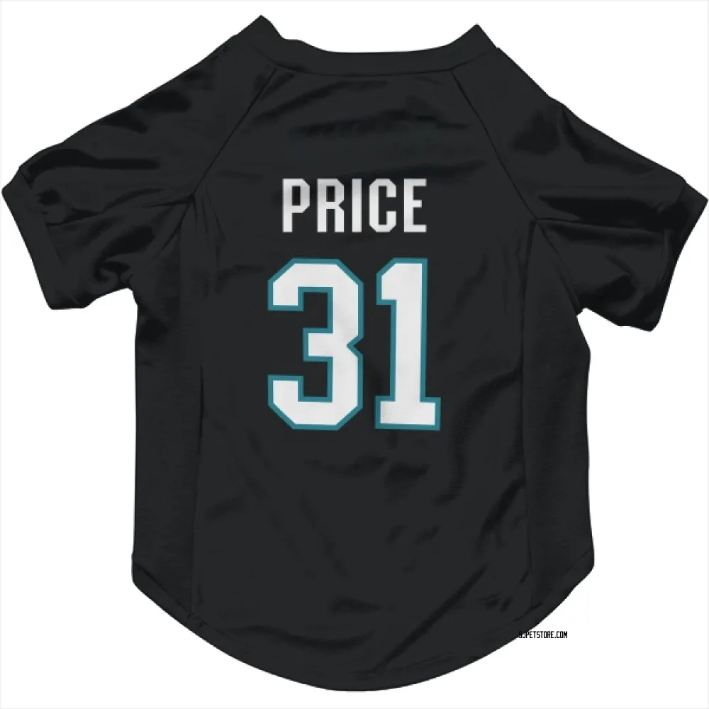San Jose Sharks Carey Price Black Pet Jersey for Dog & Cat