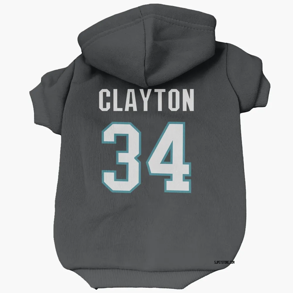 San Jose Sharks Cole Clayton Black Pet Hoodie for Dog & Cat