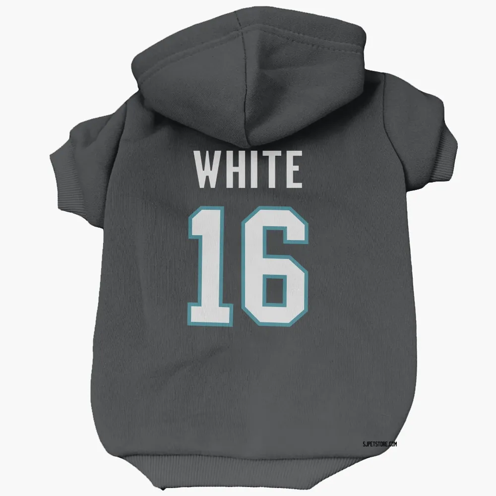 San Jose Sharks Colin White Black Pet Hoodie for Dog & Cat