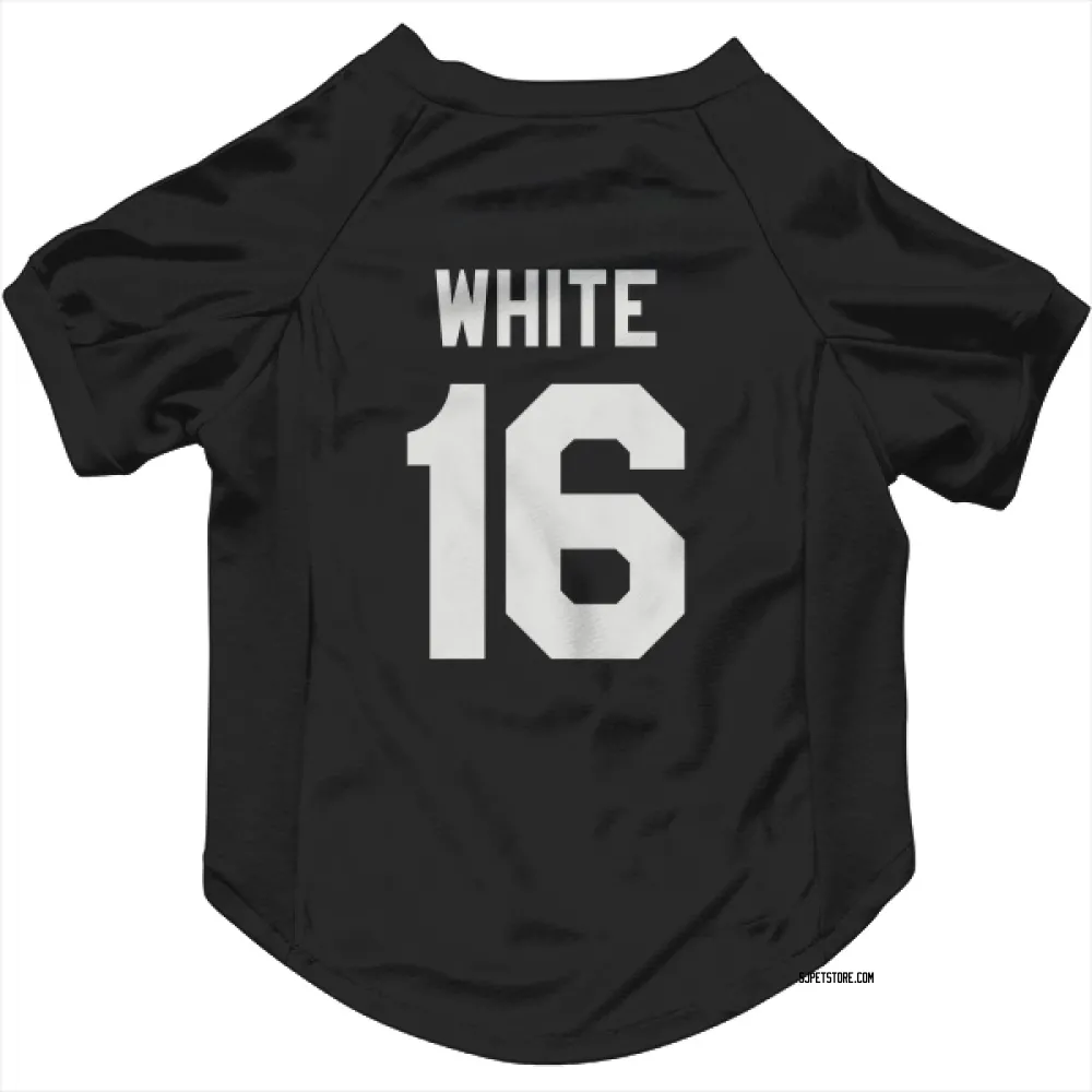 San Jose Sharks Colin White Black White Pet Jersey for Dog & Cat