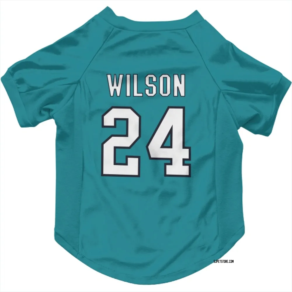 San Jose Sharks Doug Wilson Teal Pet Jersey for Dog & Cat