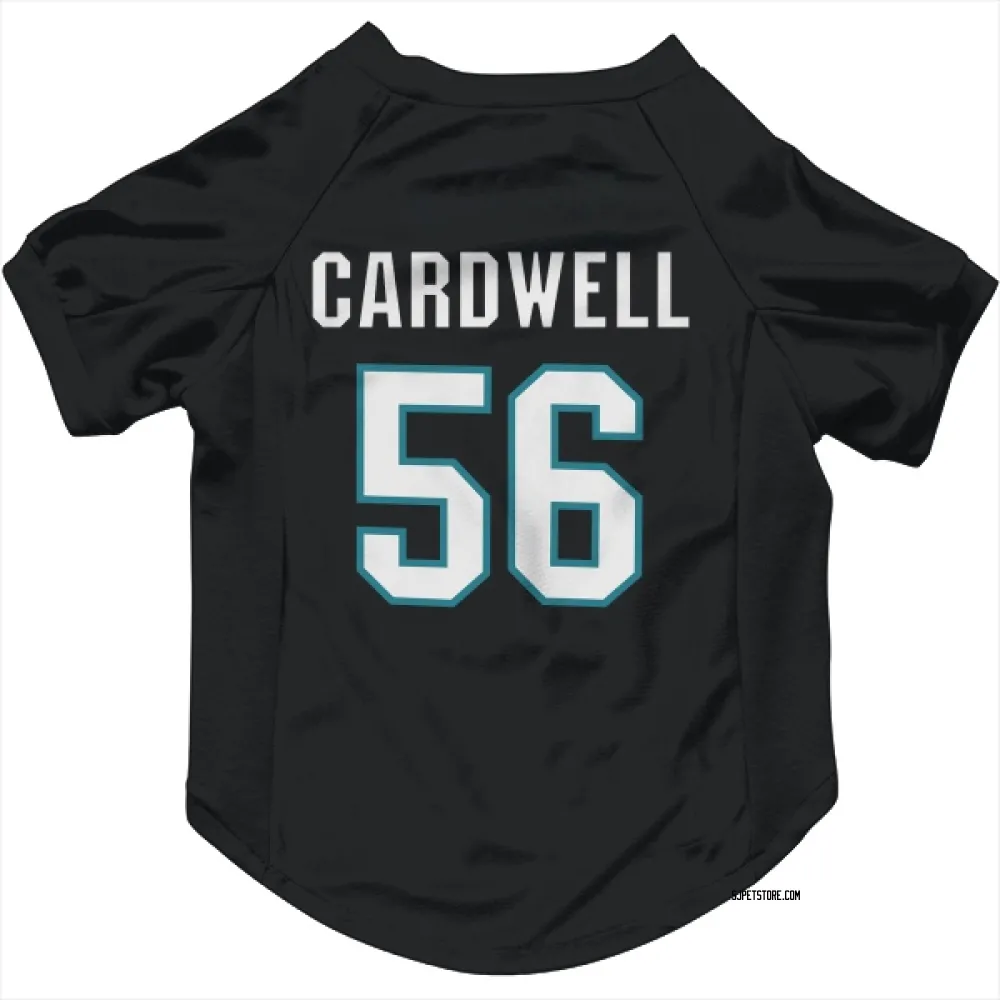 San Jose Sharks Ethan Cardwell Black Pet Jersey for Dog & Cat