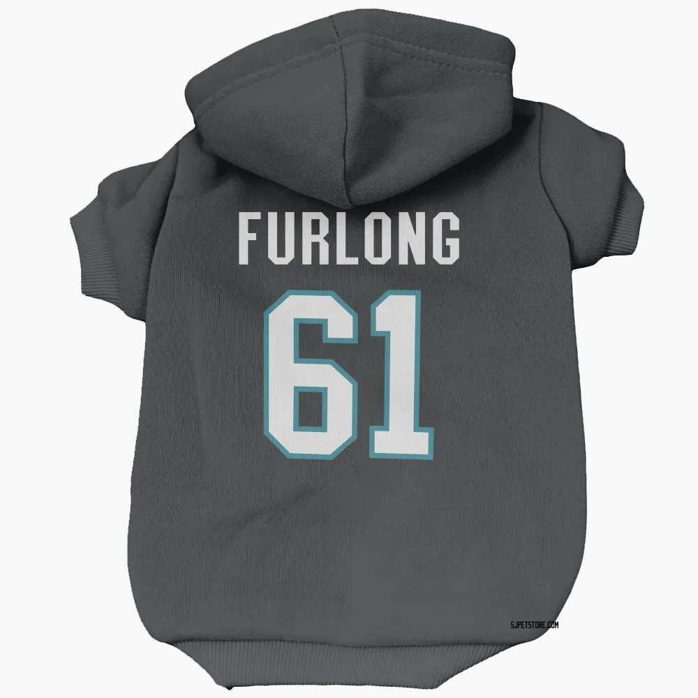 San Jose Sharks Jake Furlong Black Pet Hoodie for Dog & Cat