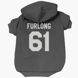 San Jose Sharks Jake Furlong Black White Pet Hoodie for Dog & Cat