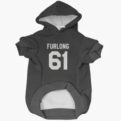 San Jose Sharks Jake Furlong Black White Pet Hoodie for Dog & Cat