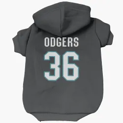 San Jose Sharks Jeff Odgers Black Pet Hoodie for Dog & Cat