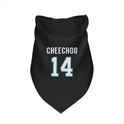 San Jose Sharks Jonathan Cheechoo Black Pet Bandana for Dog & Cat