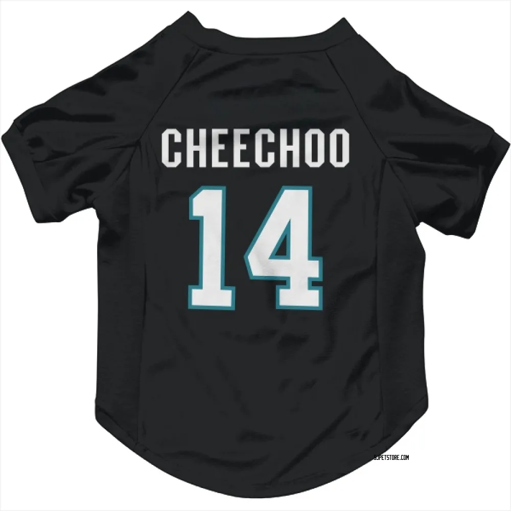 San Jose Sharks Jonathan Cheechoo Black Pet Jersey for Dog & Cat