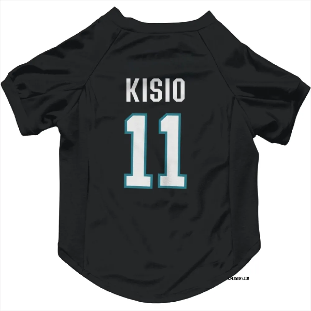 San Jose Sharks Kelly Kisio Black Pet Jersey for Dog & Cat