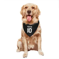 San Jose Sharks Klim Kostin Black White Pet Bandana for Dog & Cat