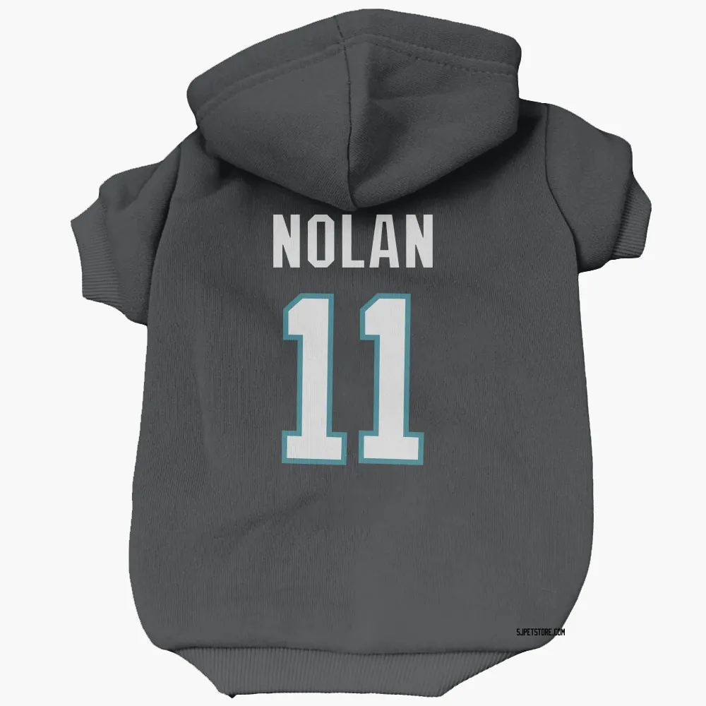 San Jose Sharks Owen Nolan Black Pet Hoodie for Dog & Cat