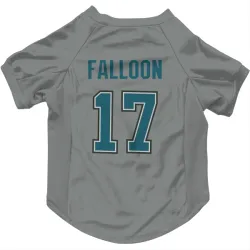 San Jose Sharks Pat Falloon Gray Pet Jersey for Dog & Cat