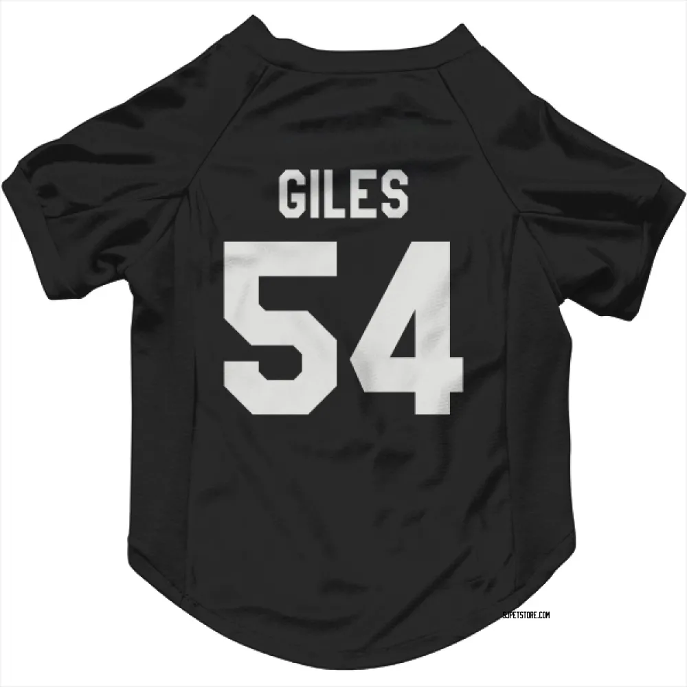 San Jose Sharks Patrick Giles Black White Pet Jersey for Dog & Cat