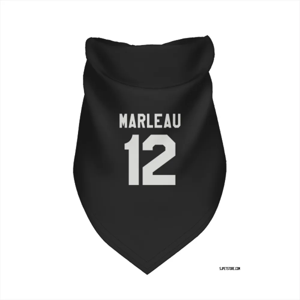 San Jose Sharks Patrick Marleau Black White Pet Bandana for Dog & Cat