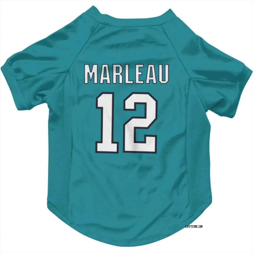 San Jose Sharks Patrick Marleau Teal Pet Jersey for Dog & Cat