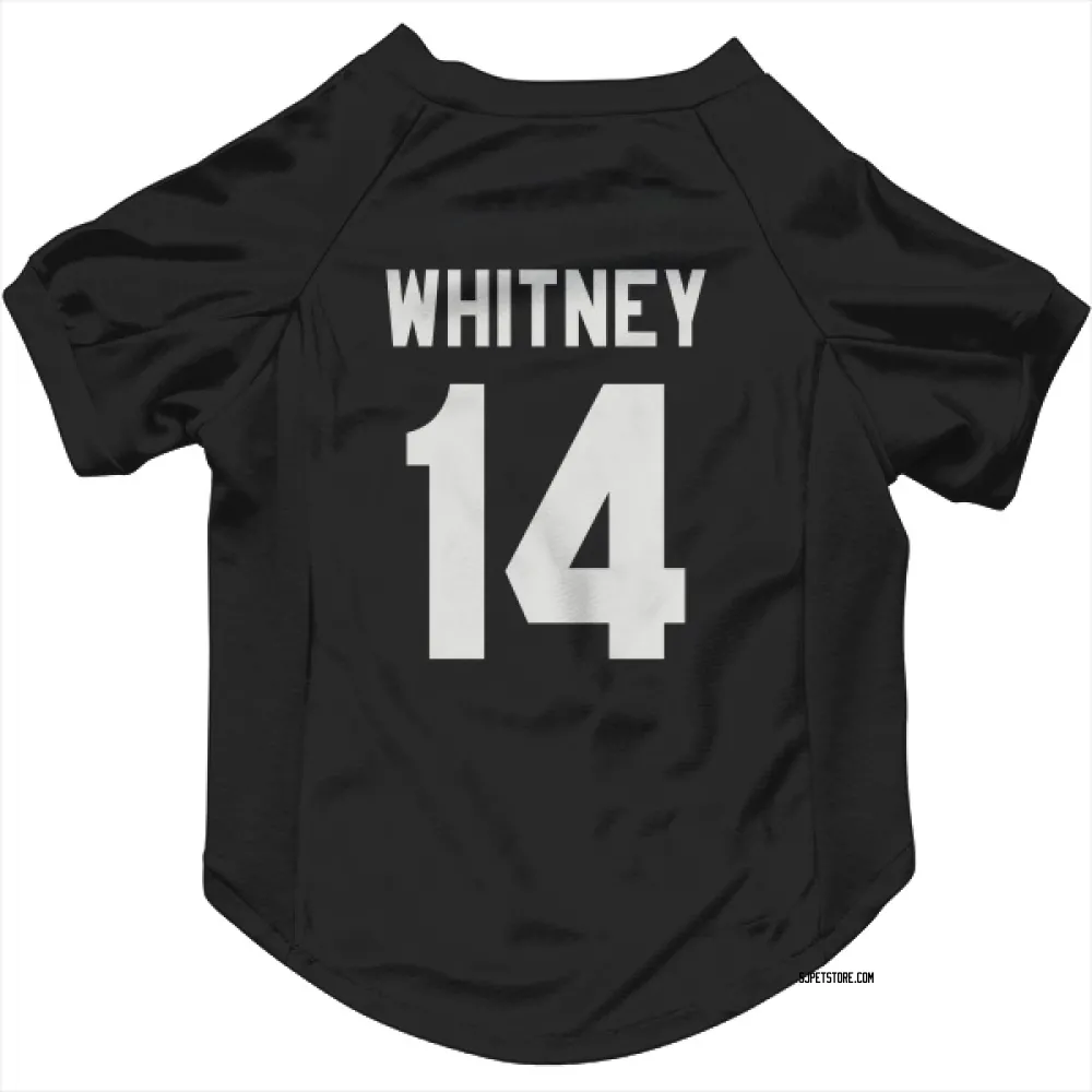 San Jose Sharks Ray Whitney Black White Pet Jersey for Dog & Cat