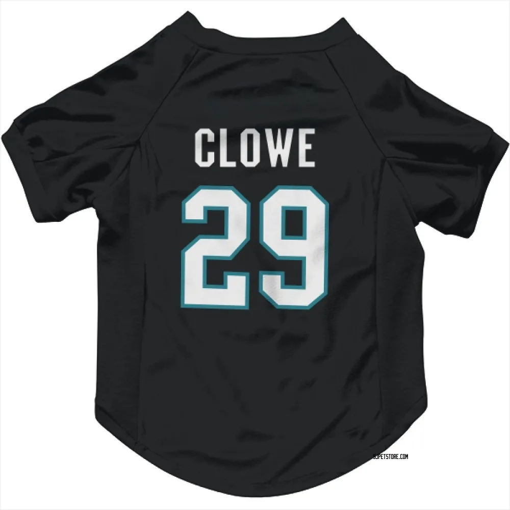 San Jose Sharks Ryane Clowe Black Pet Jersey for Dog & Cat