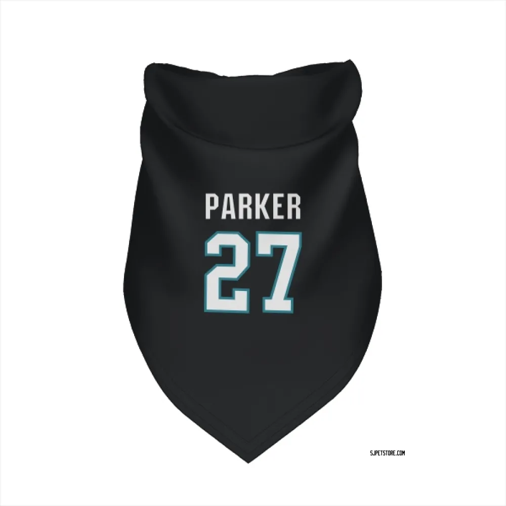 San Jose Sharks Scott Parker Black Pet Bandana for Dog & Cat