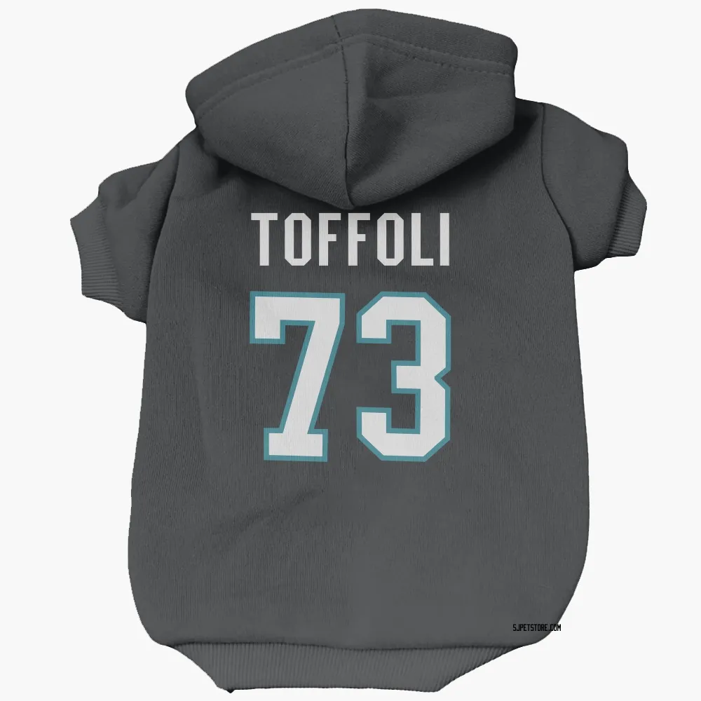 San Jose Sharks Tyler Toffoli Black Pet Hoodie for Dog & Cat