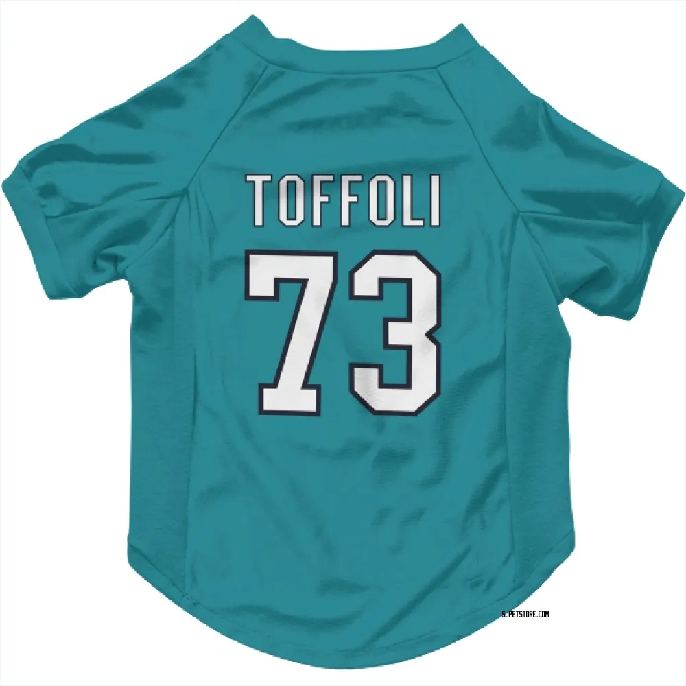 San Jose Sharks Tyler Toffoli Teal Pet Jersey for Dog & Cat