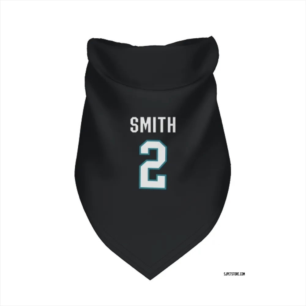 San Jose Sharks Will Smith Black Pet Bandana for Dog & Cat