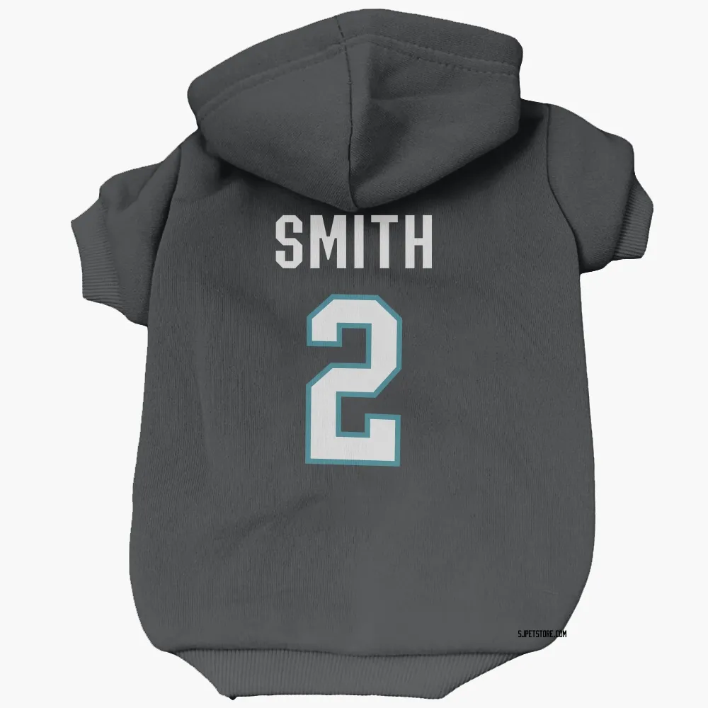 San Jose Sharks Will Smith Black Pet Hoodie for Dog & Cat