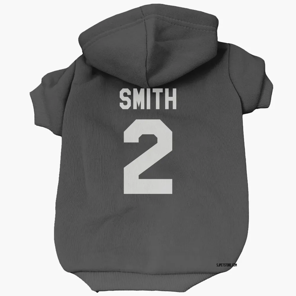 San Jose Sharks Will Smith Black White Pet Hoodie for Dog & Cat