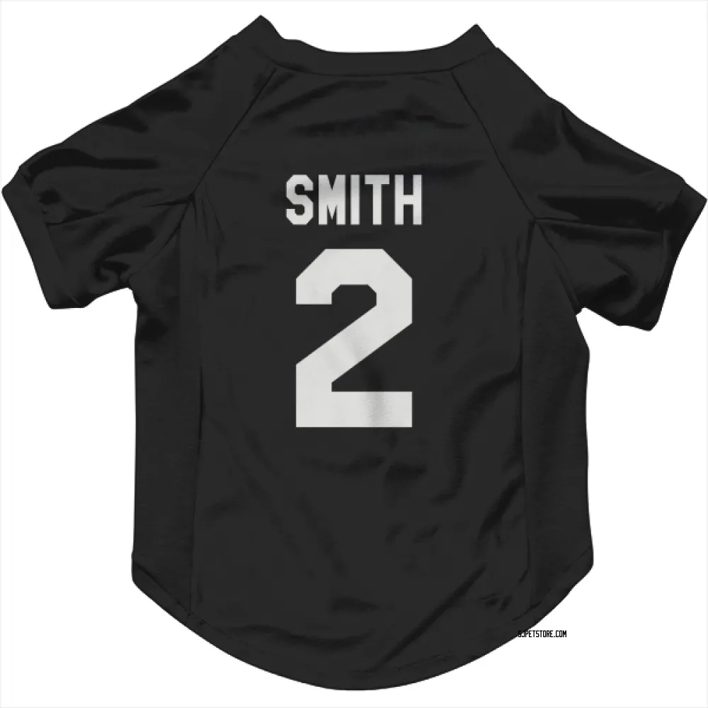 San Jose Sharks Will Smith Black White Pet Jersey for Dog & Cat