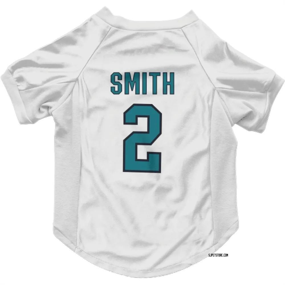 San Jose Sharks Will Smith White Pet Jersey for Dog & Cat